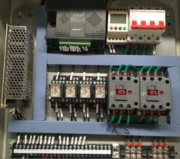 control panel of scissor lift