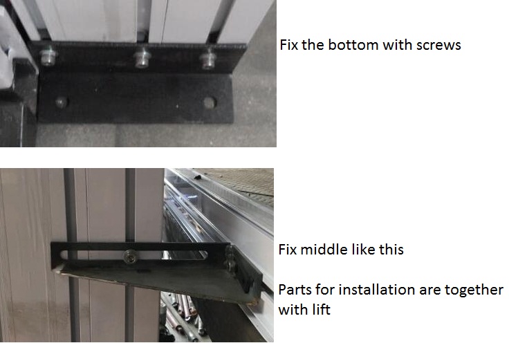 wheelchair lift installation