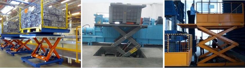 scissor lift for production line